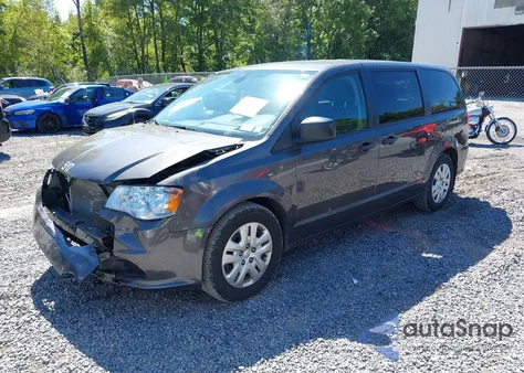 2019 Dodge Grand Caravan Se from USA, damaged, VIN 2C4RDGBGXKR657119